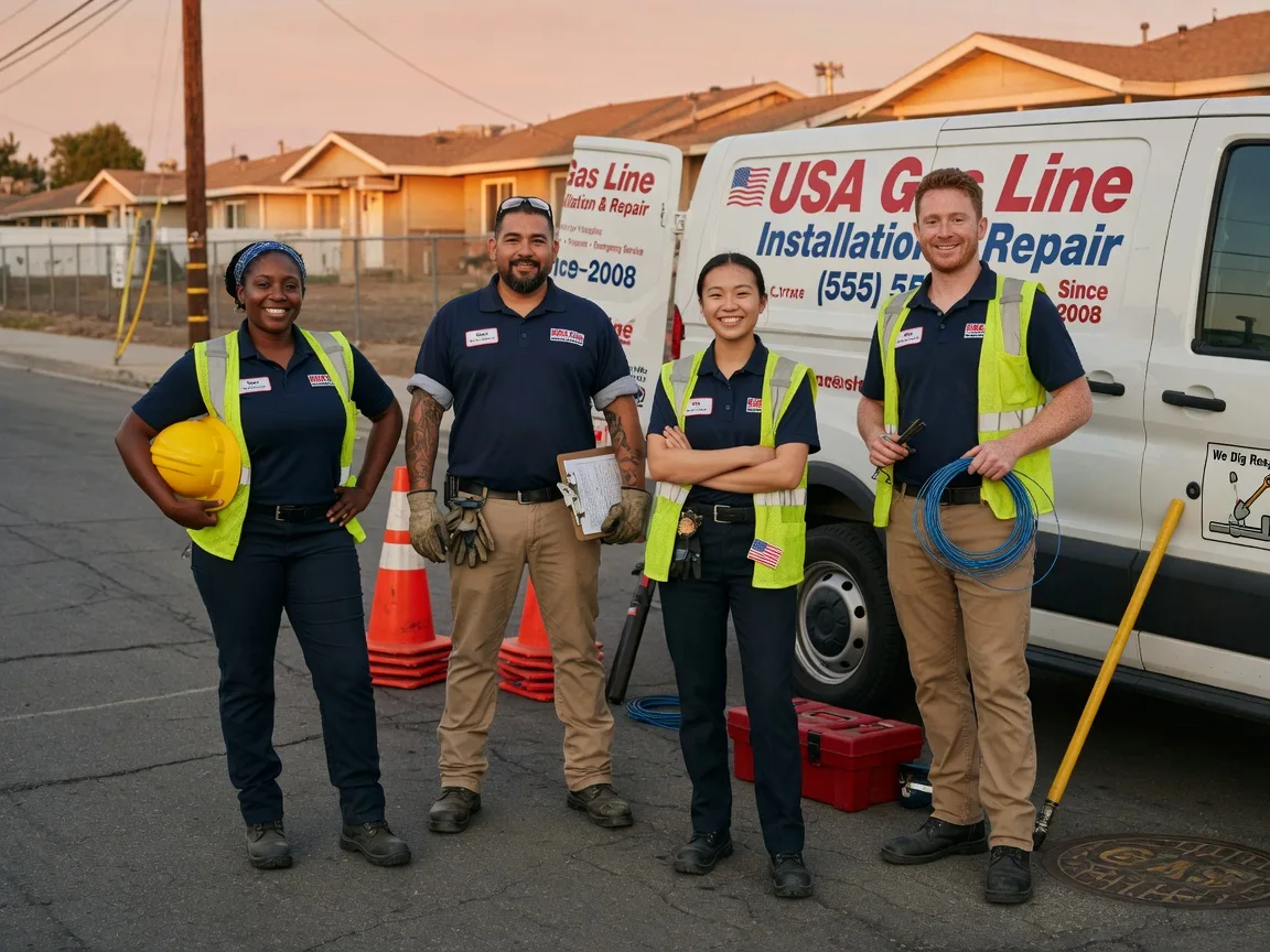 Gas Line Installation company in Pierron, IL